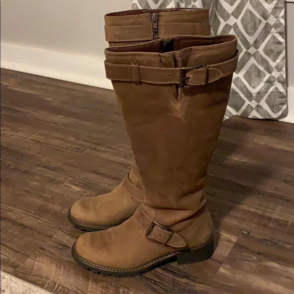 Clarks knee high boots